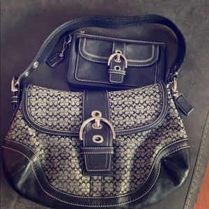 Coach bag and wristlet